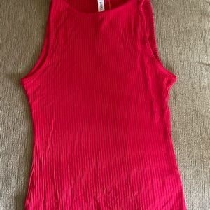 Ribbed tank top
